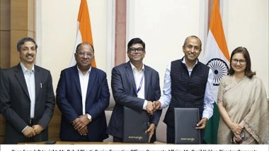 Business News | Maruti Suzuki and DPIIT Sign MoU to Propel Auto & Mobility Startup Innovation in India