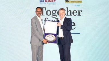 Business News | Shriram Life Insurance Partners with ESAF Small Finance Bank to Serve Underserved Markets