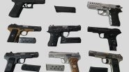 India News | Amritsar Rural Police, BSF Punjab Seize 8 Illegal Pistols in Crackdown on Cross-border Arms Trafficking