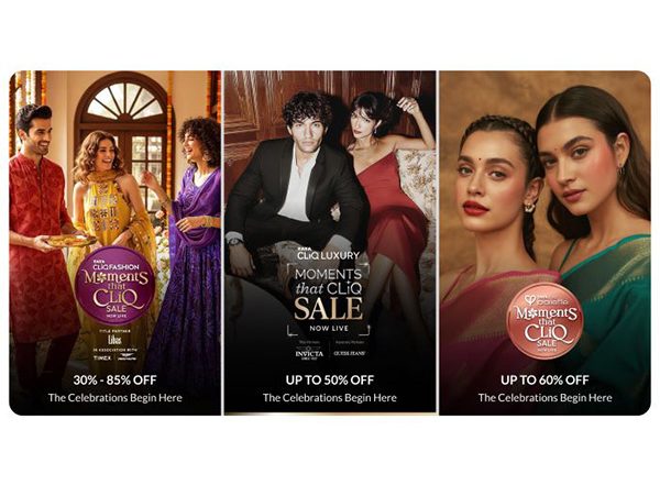 Business News | Tata CLiQ's Moments That CLiQ Sale Across Fashion, Luxury and Beauty is Set to Begin the Celebrations for the Festive Season