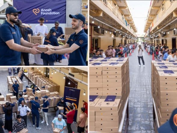 Business News | Anosh Foundation Distributes 17,500 Meals Across Dubai During Ramadan