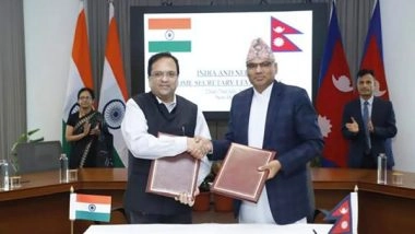 World News | India, Nepal Hold Home Secretary-level Talks in New Delhi; Agree to Boost Border, Security Cooperation