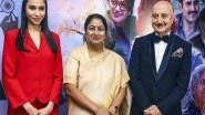 Entertainment News | CM Rekha Gupta Declares Anupam Kher's Directorial 'Tanvi The Great' Tax-free in Delhi