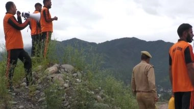 India News | J-K: SDRF Personnel Deployed Near Poonch River After Water Level Rises