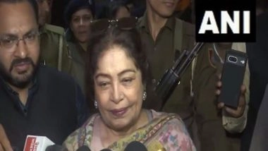 India News | Chandigarh Administration Issues Rs 12.76 Lakh Notice to Kirron Kher over House Rent Dues, Former MP Seeks Clarification