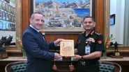 World News | COAS Dwivedi Meets Israeli Defence DG, Discusses Geostrategic Developments and Commitment to Promote Regional Stability