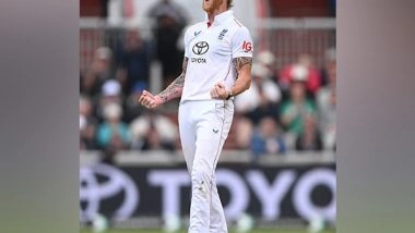 Sports News | Relentless Stokes: England Skipper Breaks His Own Record, Bowls Most Overs in a Test Series