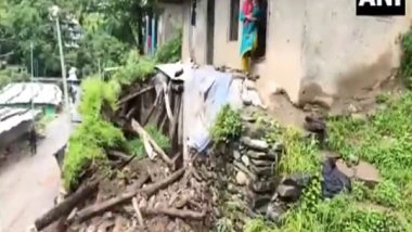 India News | J-K: Incessant Rainfall Topples House in Poonch