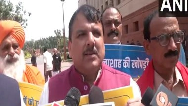 India News | Houses, Shops of Purvanchali, Bihari People Living in Delhi Are Being Demolished: AAP MP Sanjay Singh