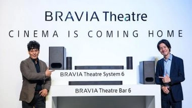 Business News | Sony India Redefines 'Cinema is Coming Home' Experience with the Launch of New BRAVIA Theatre System 6 and Bar 6 Soundbars