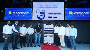 Business News | Resonance Expands Digitally with 'Resonance E-Learning' for JEE, NEET & Olympiads