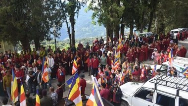 India News | Arunachal Pradesh: ATDSU Holds Peace March in Tawang, Urges Bharat Ratna for Dalai Lama