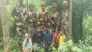 India News | Meghalaya: BSF Apprehends Five Bangladeshi Nationals Near International Border
