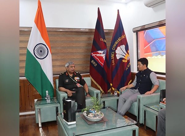 India News | Sikkim LS MP Indra Hang Subba Meets with BRO DG on Critical Road Infrastructure in State