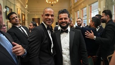 Sports News | Indian Cricket Legends Reunite at Lord's for Shikhar Dhawan's 'Beyond The Boundary' Event
