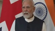World News | India, UK United That There Can Be No Place for Double Standards in Fight Against Terrorism: PM Modi