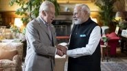 World News | PM Modi Meets King Charles III in London, Invites Him to Visit India