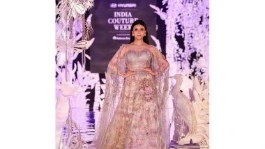Entertainment News | Riddhima Kapoor Sahni Exudes Royal Grace in Suneet Varma's Outfit at ICW 2025