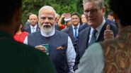 World News | PM Modi Reflects on UK Visit, Shares 'Chai Pe Charcha' Moment with Counterpart Keir Starmer
