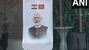 World News | Male Decked Up with Banners, Indian Flags Ahead of PM Modi's Arrival