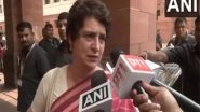 India News | Why Not Provide Voter List? There Should Be Transparency: Priyanka Gandhi Criticises Election Commission over Bihar SIR
