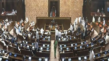 India News | Parliament Monsoon Session: Rajya Sabha Adjourned Till 12 Noon Today