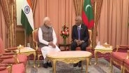 World News | PM Modi Holds Meeting with Maldivian President Muizzu in Male
