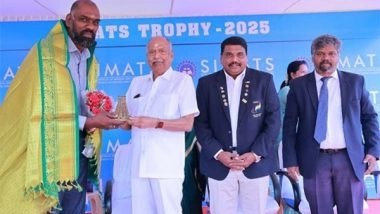 Business News | SIMATS Conducted Chennai Regional Level Sports Competitions for School Students