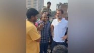India News | Rahul Gandhi Visits Delhi's Ashok Vihar, Meets with Families Displaced in Demolition Drive