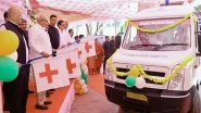India News | Gujarat CM Bhupendra Patel Flags off Mobile Medical Vans Designated for Tribal Districts