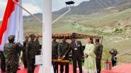 India News | A Tribute to Soldiers, a Message to Pakistan: Indian Army Hoists Tricolour 72-feet High in Drass