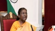 India News | President Murmu Completes Three Years in Office, Launches Various Initiatives at Rashtrapati Bhavan