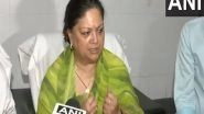 India News | Rajasthan: Vasundhara Raje Blames Negligence for Jhalawar School Roof Collapse That Killed 7 Students, Urges Statewide Safety Audit