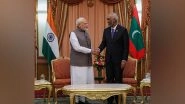 World News | Muizzu Congratulates PM Modi for Becoming Second-longest-serving Indian Prime Minister in Consecutive Terms