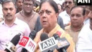 India News | Rajasthan: Vasundhara Raje Meets Kin of Students Killed in School Roof Collapse in Jhalawar