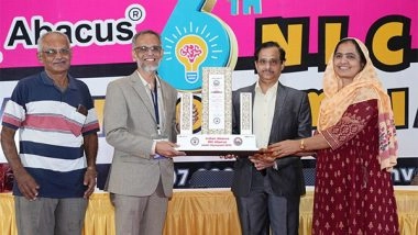 Business News | Indian Abacus Olympiad 2025 Draws 2,500 Students to Chennai for National-Level Math & Skill Contest