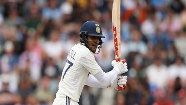 Sports News | Manchester Test: Gill-Rahul Steady India's Innings with Unbeaten 86-run Stand (Day 4 Tea)