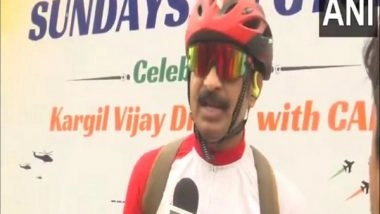 India News | Kargil is a Great Achievement of Ours: Participant in Fit India Sundays Cycle Ride Commemorating Vijay Diwas