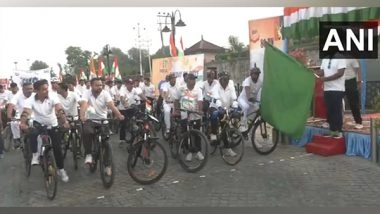 India News | J-K: Cycle Rally Held in Srinagar to Mark Kargil Vijay Diwas Under Fit India Initiative