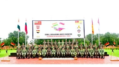 India News | Exercise Bold Kurukshetra 2025 to Kick off at Jodhpur, Advancing India-Singapore Defence Cooperation
