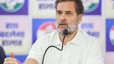 India News | Congress Leader Rahul Gandhi Extends Greetings to CRPF Personnel on Their Raising Day