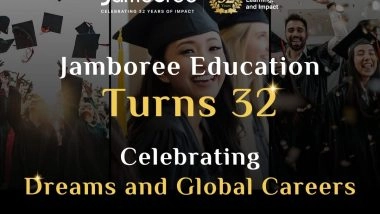 Business News | Jamboree Education Turns 32: Celebrating Dreams and Global Careers