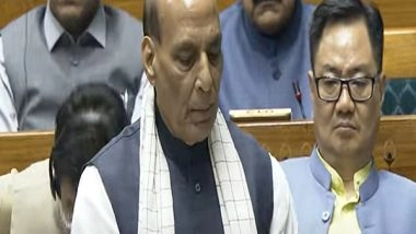 India News | When Aiming Higher, Don't Get Stuck on Small Issues: Rajnath Singh Tells Oppn in Lok Sabha During Op Sindoor Debate
