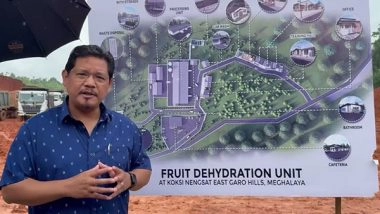 India News | Meghalaya CM Sangma Inaugurates Latex Manufacturing Unit in East Garo Hills