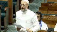 India News | Op Sindoor Debate in Lok Sabha: Owaisi Voices Discomfort over Upcoming India-Pakistan Cricket Match, Raises Concern over Accountability