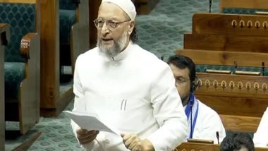 India News | Op Sindoor Debate in Lok Sabha: Owaisi Voices Discomfort over Upcoming India-Pakistan Cricket Match, Raises Concern over Accountability