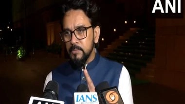 India News | Congress Has Always Surrendered to Pakistan and Terrorists, Says BJP MP Anurag Thakur