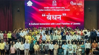 India News | IIM Jammu Launches 'Bandhan'; a First-of-its-kind Cultural Immersion Initiative