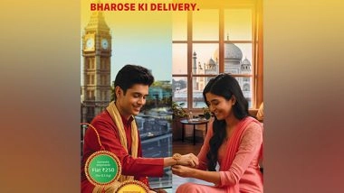 Business News | Annual DHL Express 'Rakhi Express' Campaign Offers Discounts on International Shipments, Starting at INR 3,099* All Inclusive