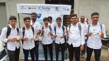 Business News | Smart Hydration for All: Tetra Pak's Ready-To-Drink ORS Distribution Drive Marks World ORS Day